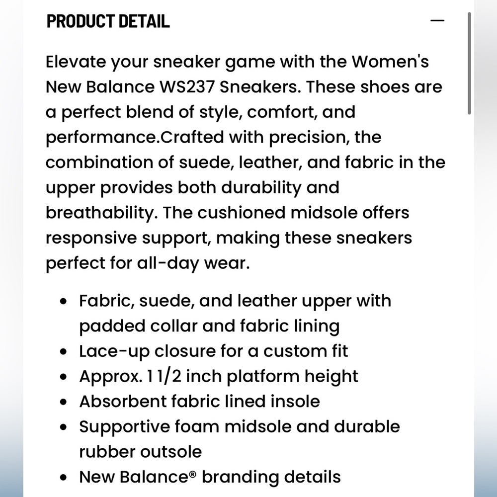NEW BALANCE WS237 SNEAKERS (women) - Picture 12 of 12